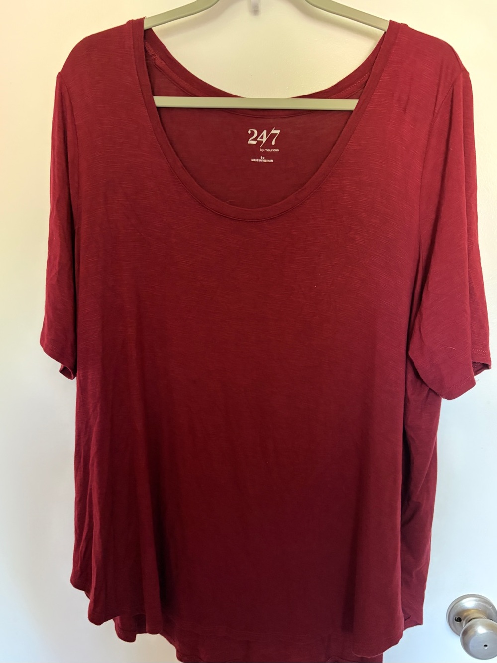Maurice’s tunic Wine colored Tshirt